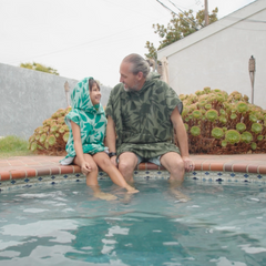 Unisex Large Changing Towel Poncho - Kona