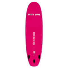 7 Foot Surfboard Trading Co. | Party Wave Soft Top Surfboard - Rose