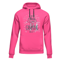 Outdoorzees Unisex 'Life Is Best' Fleece Hoodie
