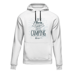 Outdoorzees Unisex 'Life Is Best' Fleece Hoodie