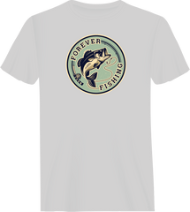 Outdoorzees Unisex 'Forever Fishing' T-Shirt