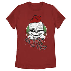 CHRISTMAS Women's Marvel Rocket Greetings T-Shirt