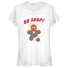 CHRISTMAS Kid's Unisex Marvel Spider-Man Cookie T-Shirt