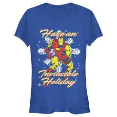 CHRISTMAS Kid's Unisex Marvel 'Have An Incredible Holiday' T-Shirt