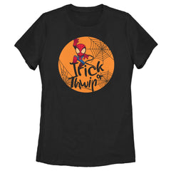 HALLOWEEN Women's Marvel 'Trick Or Thwip' T-Shirt