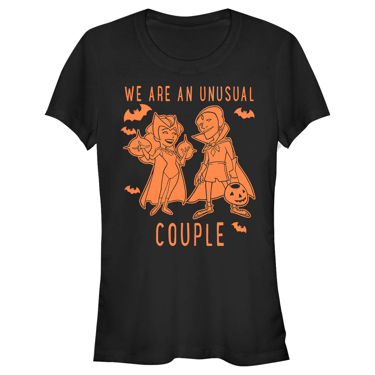 HALLOWEEN Kid's Unisex Marvel WandaVision Couple T-Shirt