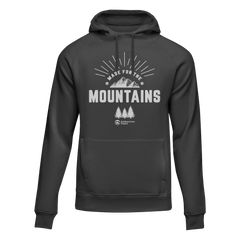 Outdoorzees Unisex 'Made For The Mountains' Fleece Hoodie