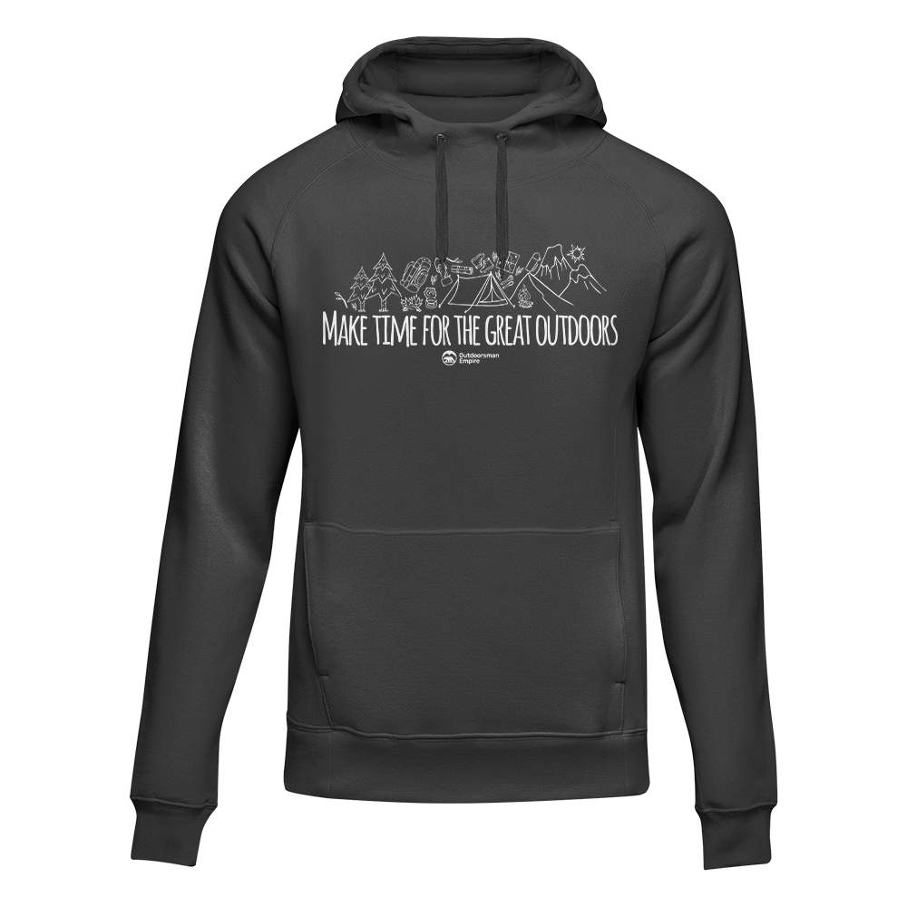 Outdoorzees Unisex 'Make Time' Fleece Hoodie