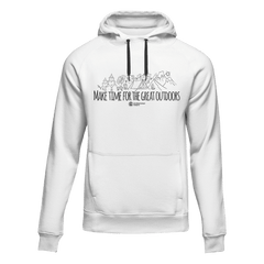Outdoorzees Unisex 'Make Time' Fleece Hoodie