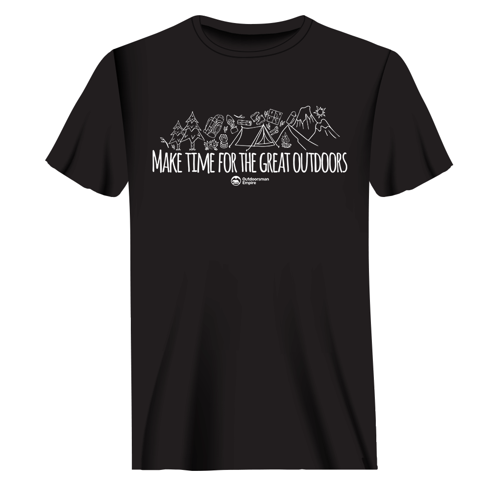 Outdoorzees Unisex 'Make Time For The Great Outdoors' T-Shirt