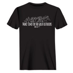 Outdoorzees Unisex 'Make Time For The Great Outdoors' T-Shirt