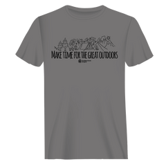 Outdoorzees Unisex 'Make Time For The Great Outdoors' T-Shirt