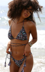 Forever Young Women's Malibu Strappy Triangle Bikini Top