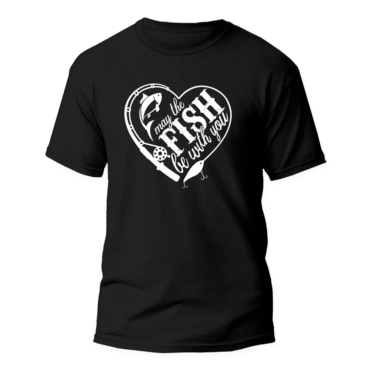 Outdoorzees Unisex 'May The Fish Be With You' T-Shirt