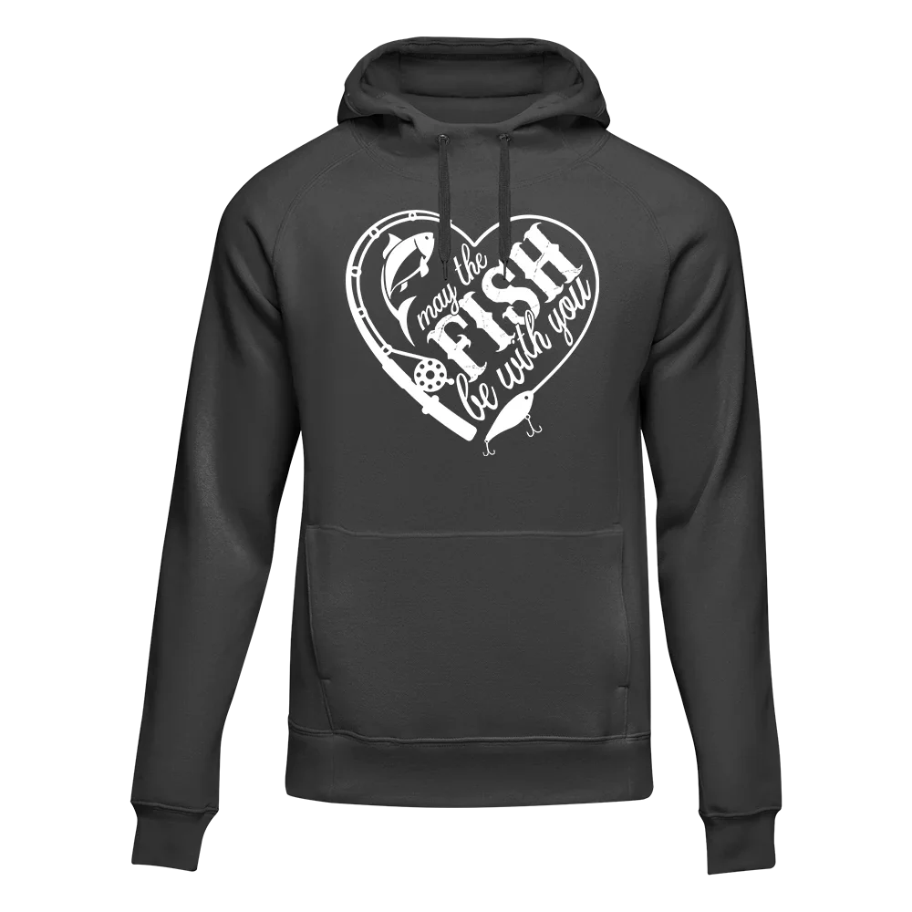 Outdoorzees Unisex 'May The Fish Be With You' Hoodie