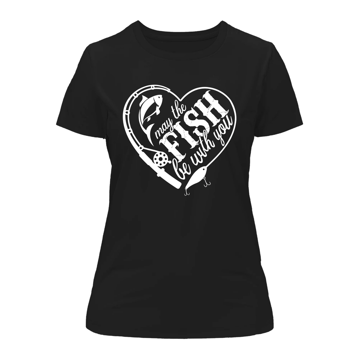 Outdoorzees Women's 'May The Fish Be With You' T-Shirt