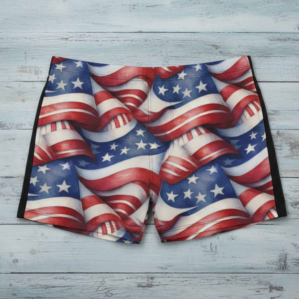 Men's Americana Swim Shorts - Size S-3XL