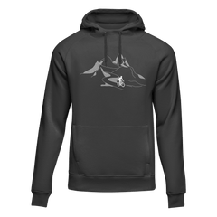 Outdoorzees Unisex Mountain Cycling Fleece Hoodie