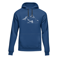 Outdoorzees Unisex Mountain Cycling Fleece Hoodie