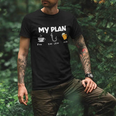 Outdoorzees Unisex 'My Fishing Plan' T-Shirt