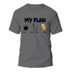 Outdoorzees Unisex 'My Fishing Plan' T-Shirt