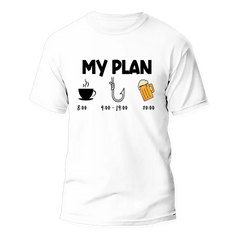 Outdoorzees Unisex 'My Fishing Plan' T-Shirt