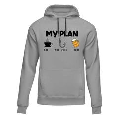 Outdoorzees Unisex 'My Fishing Plan' Hoodie