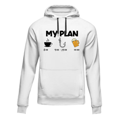 Outdoorzees Unisex 'My Fishing Plan' Hoodie