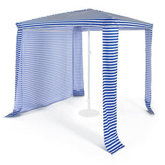 6.6 x 6.6 Foot Foldable and Easy-Setup Canopy with Wall and Carry Bag