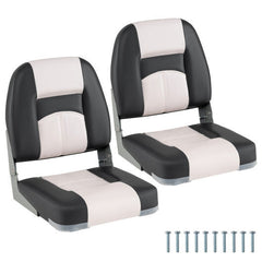 2 Boat Seats with Thick Sponge Padding