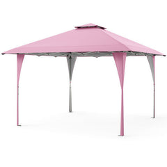 13 x 13 Foot Pop-Up Gazebo with Portable Carrying Bag, 8 Stakes, and 4 Wind Ropes