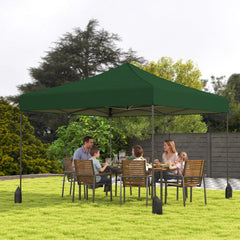 9.5 x 9.5 Foot Pop-Up Canopy with Adjustable Height