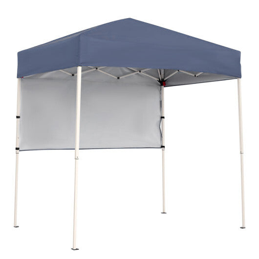 6 x 4 Foot Pop-Up Canopy with Half Sidewall