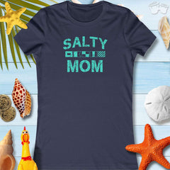 Women's 'Salty Mom' ⎈ Nautical T-Shirt