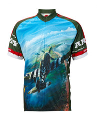 Men's Army Air P-47 WWII Cycling Jersey
