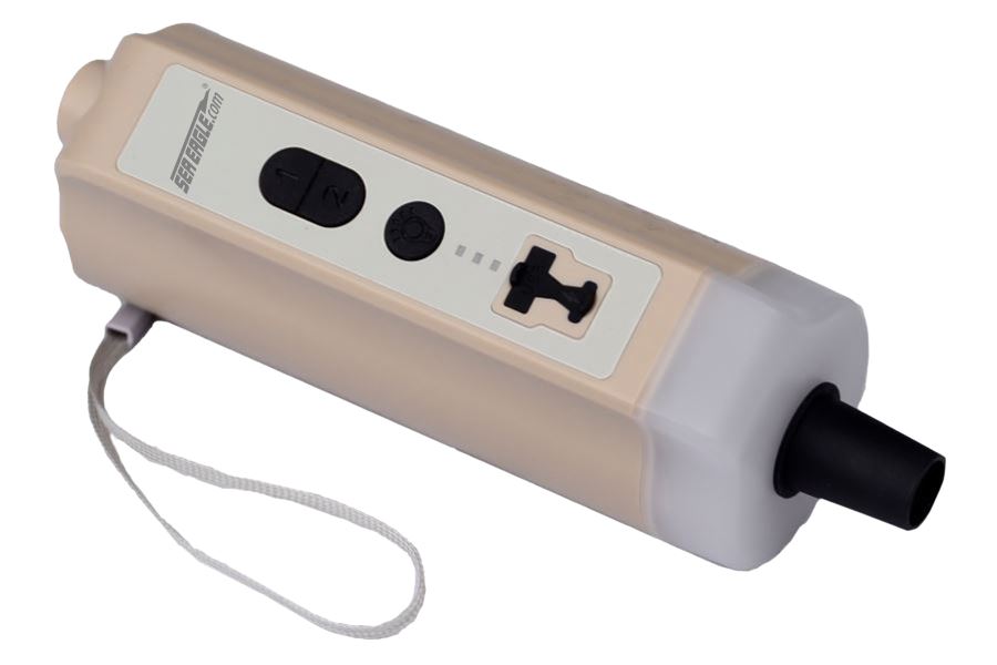 Sea Eagle Boats 1.8 PSI, 450L/min Mini-Pump 3-IN-1 Electric Air Pump w/ Built-in Flashlight