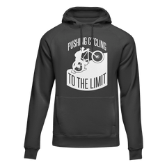 Outdoorzees Unisex Pushing Cycling To The Limit' Fleece Hoodie
