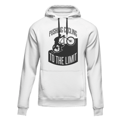 Outdoorzees Unisex Pushing Cycling To The Limit' Fleece Hoodie