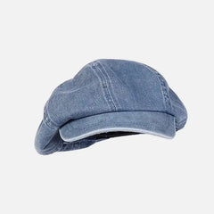 Women's Denim Octagonal Hat