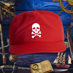 Unisex Skull & Bones Surf Cap | Jolly Pirate 🏴‍☠️
