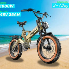 K6F 1000W 48V 25Ah 20-inch Electric Bike