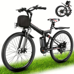 Folding E-Bike with Cruise Control & Removable Battery