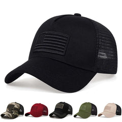 Unisex American Flag Trucker Hat