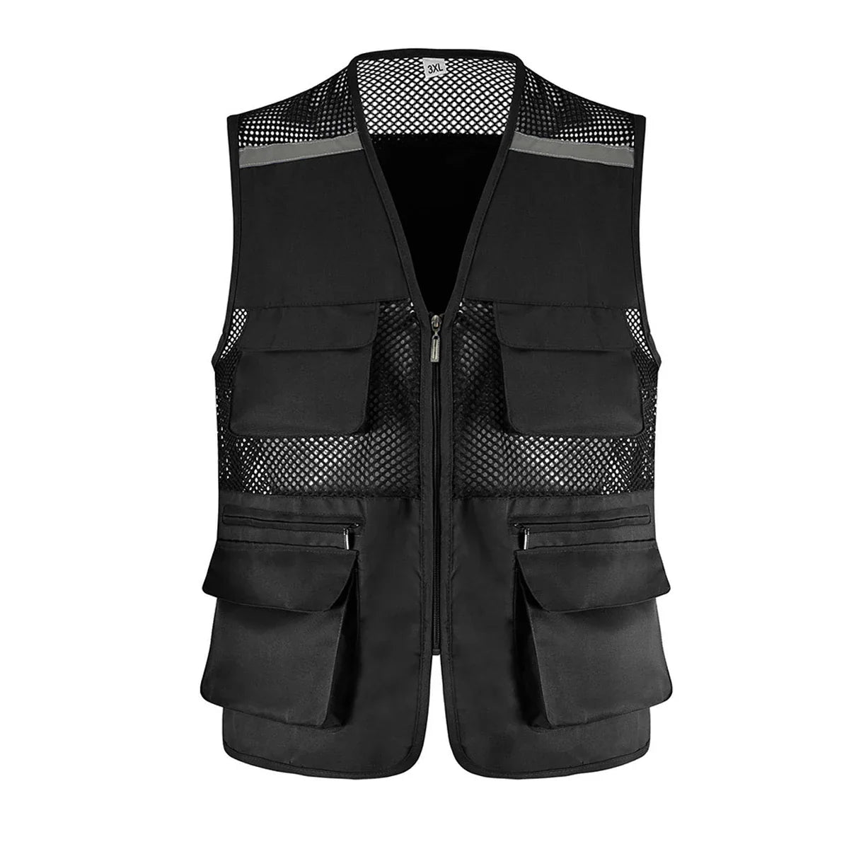 24 Hour Sport Men's Breathable Mesh Fishing Vest with Multiple Pockets