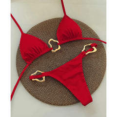 Sexikinis Swealle Halter Micro Women's Two-Piece Bikini Swimsuit