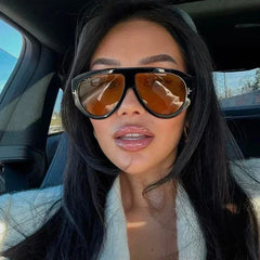 Women's Oversized Aviator Sunglasses