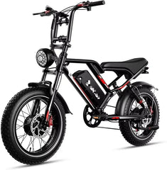 Off-Road Electric Bike, 35MPH Top Speed, 75+ Mile Range