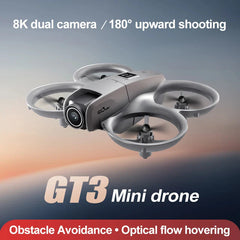JJRC GT3 RC Drone 8K 5G Professional HD Aerial Photography Obstacle Avoidance Remote Control Aircraft Dual Camera Quadcopter Toy