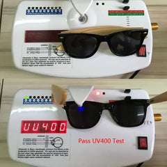 Unisex Ralferty Bamboo Sunglasses with UV400 Protection