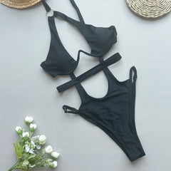 Sexikinis EX-Bandit Women's One-Piece Monokini Swimsuit